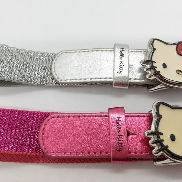 Sanrio Hello Kitty Pink and Silver Belts - Picture 3 of 7